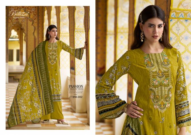 Riwayat Vol 3 By Belliza Viscose Rayon Printed Dress Material Wholesale Shop In Surat
